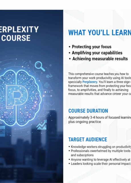 PERPLEXITY AT WORK: COMPLETE COURSE